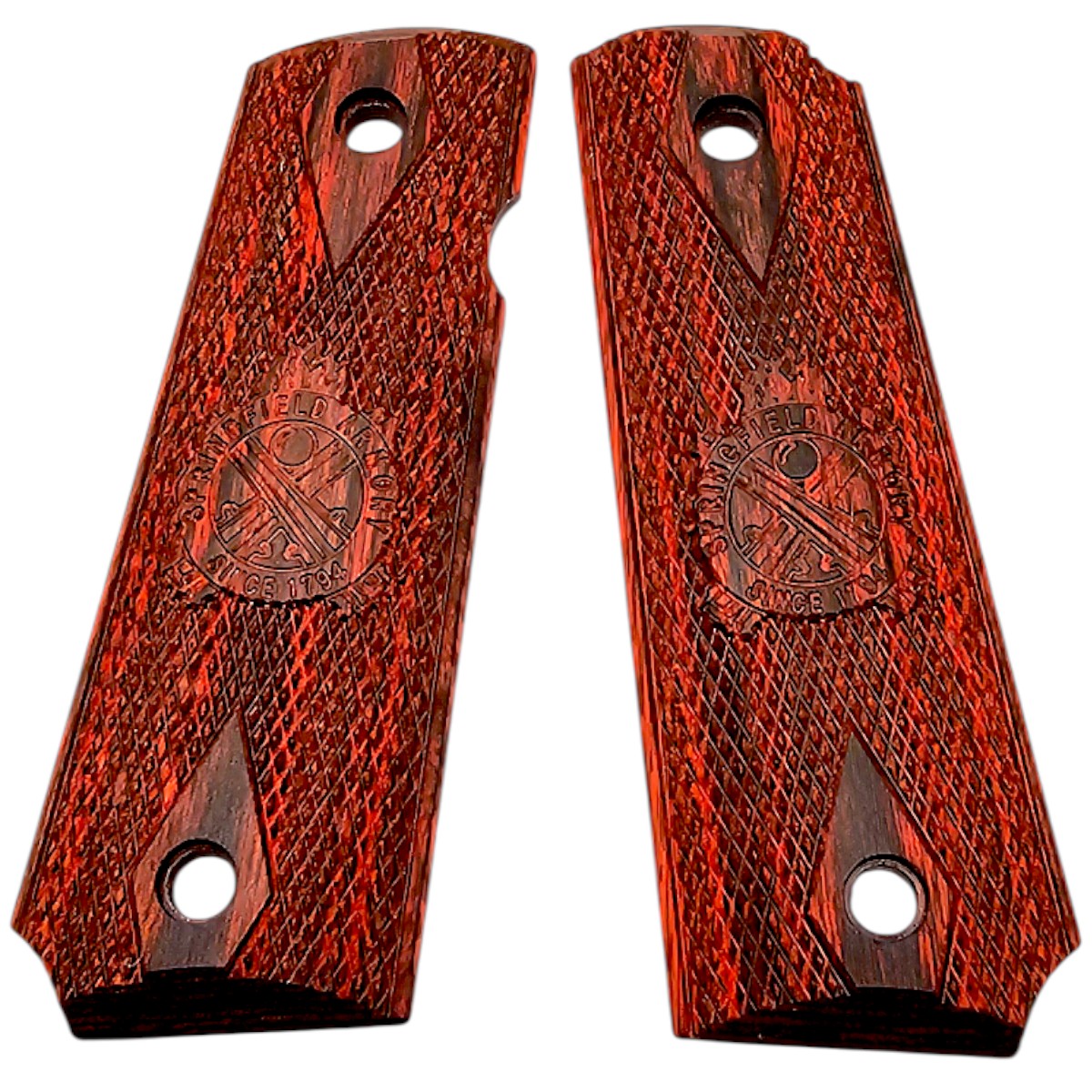 Replacement 1911 Pistol Grips – Springfield Armory Red Laminated