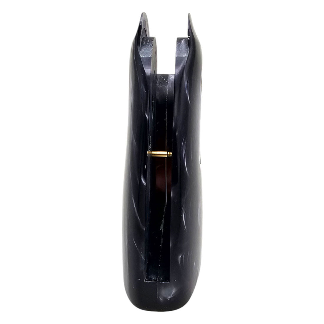 USA-made black pearl grip for Colt-style revolvers, CNC precision