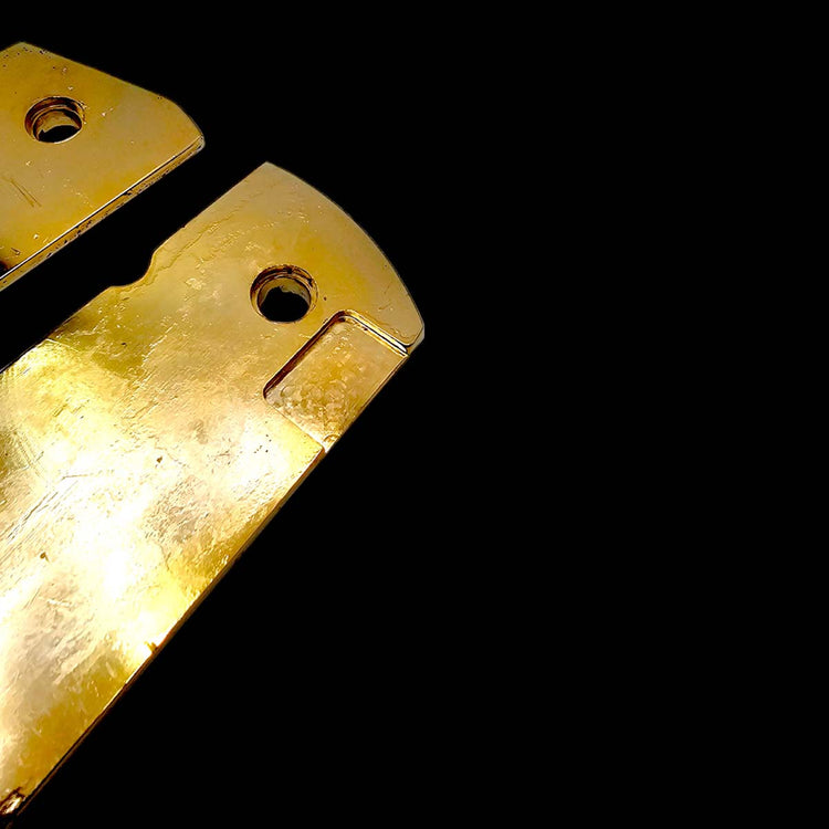 "Premium 24K gold-plated 1911 grips with cultural Mayan Calendar engraving."


