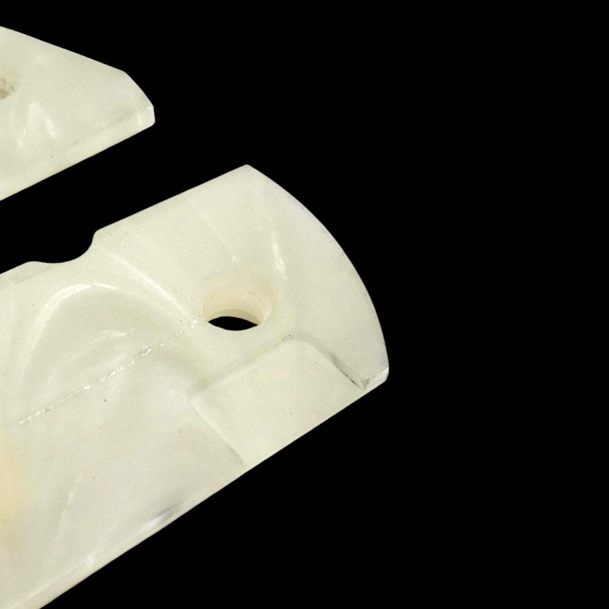 Classic 1911 white pearl grips with 24K gold Colt horse emblem