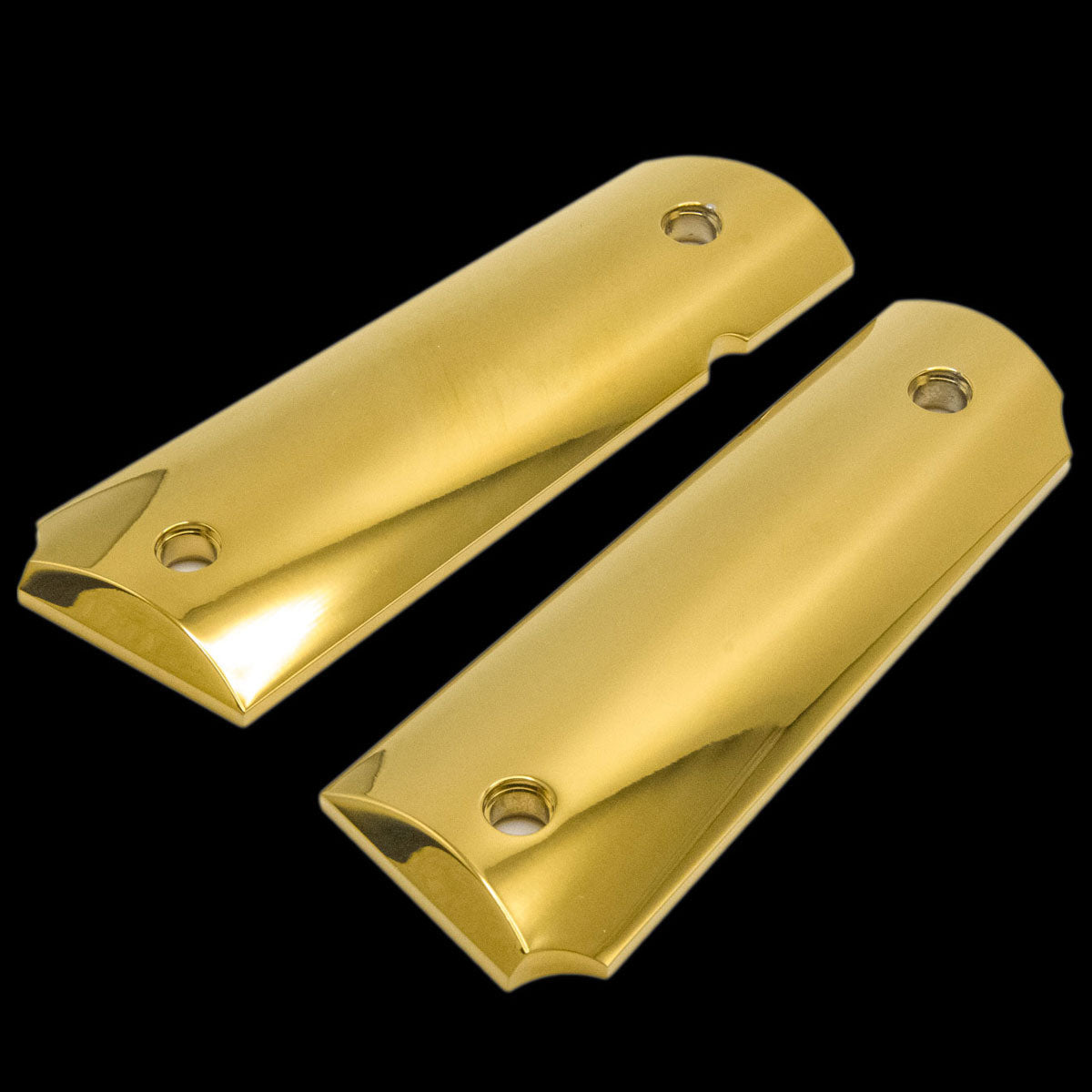 24K Gold Plated Full Size 1911 Grips with Ambidextrous Cut – Limited Edition