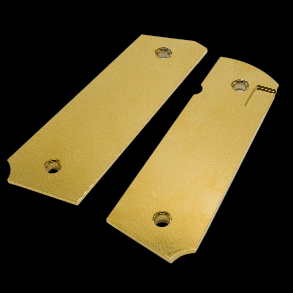 24K Gold Plated Full Size 1911 Grips with Ambidextrous Cut – Limited Edition
