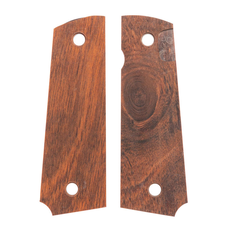 Springfield Armory replacement Cocobolo grips for 1911 with satin finish